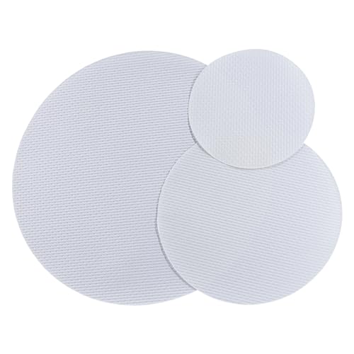 Macherey & Nagel ML-0434 Zellulose Qualitativ Genarbt Rundfilter, Weiß, Sorte MN 614, Mittelschnell (20 s), 15cm Durchmesser, 100 Stück von Macherey & Nagel