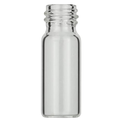 Macherey & Nagel ML-1525 Glas Gewindeflasche, N 10, Flacher Boden, Klar, 1.5ml Kapazität, 11.6mm Durchmesser, 32.0mm Höhe, 100 Stück von Macherey & Nagel