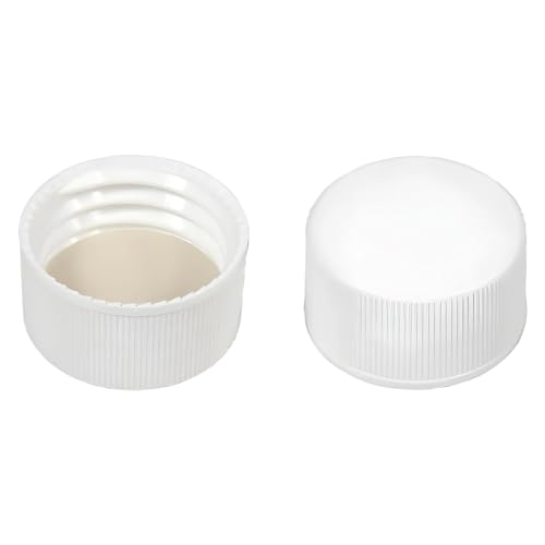 Macherey & Nagel ML-1580 Polypropylen Schraubverschluss Bonded, Geschlossen, N 24, Weiß, Silikon/PTFE Septenmaterial, 3.2mm Septendicke, 100 Stück von Macherey & Nagel