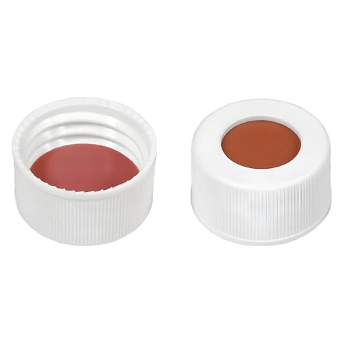 Macherey & Nagel ML-1596 Polypropylen Schraubverschluss Bonded, Loch, N 24, Weiß, Red Rubber/PTFE Septenmaterial, 2.5mm Septendicke, 100 Stück Macherey & Nagel ML-1596 Polypropylen Schraubverschluss Bonded, Loch, N 24, Weiß, Red Rubber/PTFE Septenmaterial, 2.5mm Septendicke, 100 Stück von Macherey & Nagel