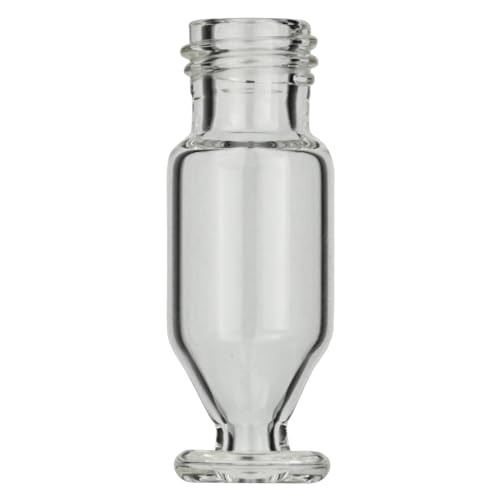 Macherey & Nagel ML-1611 Glas Gewindeflasche mit rundem Glasstandfuß, Konisch, N 9, Klar, 1.1ml Kapazität, 11.6mm Durchmesser, 32.0mm Höhe, 100 Stück Macherey & Nagel ML-1611 Glas Gewindeflasche mit rundem Glasstandfuß, Konisch, N 9, Klar, 1.1ml Kapazität, 11.6mm Durchmesser, 32.0mm Höhe, 100 Stück von Macherey & Nagel