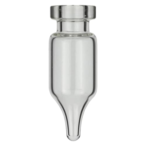 Macherey & Nagel ML-1647 Glas Rollrandflasche, Konisch, N 11, Klar, 1.1ml Kapazität, 11.6mm Durchmesser, 32.0mm Höhe, 100 Stück von Macherey & Nagel