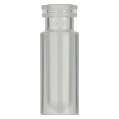 Macherey & Nagel ML-1673 Polypropylen Schnappring mit Rundbodeneinsatz, N 11, Transparent, 0.7ml Kapazität, 11.6mm Durchmesser, 32.0mm Höhe, 100 Stück von Macherey & Nagel
