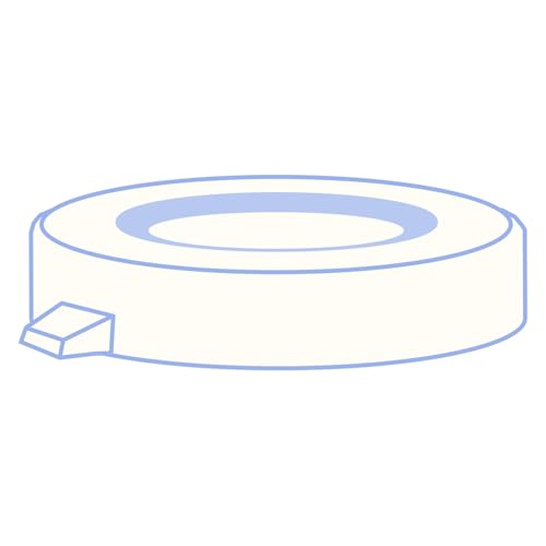 Macherey & Nagel ML-1842 Polyethylen Schnappdeckel ohne Septum, N 22, Geschlossen, Transparent, 100 Stück von Macherey & Nagel