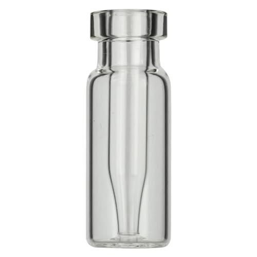 Macherey & Nagel ML-1905 Glas Rollrandflasche mit integriertem Glaseinsatz, N 11, Klar, 0.2ml Kapazität, 11.6mm Durchmesser, 32.0mm Höhe, 100 Stück Macherey & Nagel ML-1905 Glas Rollrandflasche mit integriertem Glaseinsatz, N 11, Klar, 0.2ml Kapazität, 11.6mm Durchmesser, 32.0mm Höhe, 100 Stück von Macherey & Nagel