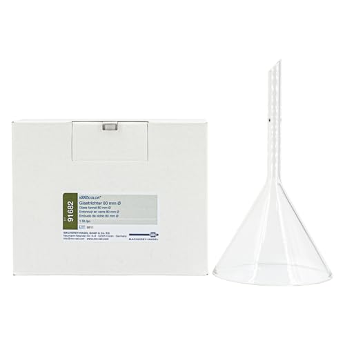 Macherey & Nagel ML-6478 NANOCOLOR Glastrichter, 80mm Durchmesser, Transparent von Macherey & Nagel