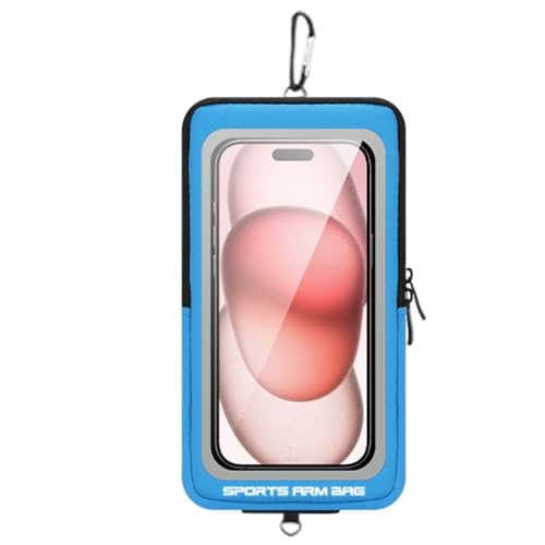 Laufarmband, Handyhalter für den Arm, tragbare Handgelenktasche, Aufbewahrungstasche für Workout, Joggen, Fitnessstudio, Wandern, Radfahren, Sportzubehör Laufarmband, Handyhalter für den Arm, tragbare Handgelenktasche, Aufbewahrungstasche für Workout, Joggen, Fitnessstudio, Wandern, Radfahren, Sportzubehör von Maciun