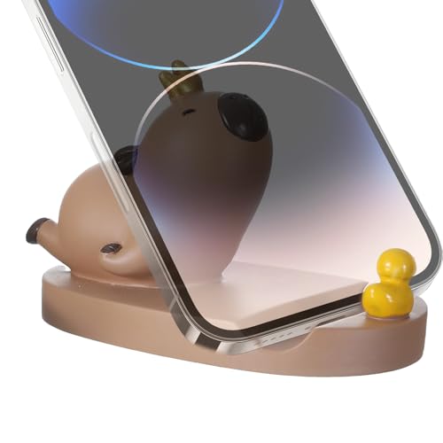 Maciun Cartoon-Tier-Telefonständer – Cartoon-Tier-Tablet-Ständer, Capybara-Figur, multifunktionale Handheld-Desktop-Dekoration für Schlafzimmer, Auto, Arbeitsplatz Maciun Cartoon-Tier-Telefonständer – Cartoon-Tier-Tablet-Ständer, Capybara-Figur, multifunktionale Handheld-Desktop-Dekoration für Schlafzimmer, Auto, Arbeitsplatz von Maciun