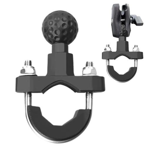Maciun Kugelkopfhalterung, Legierung, stabile Lenkerklemme, stoßdämpfend – Fahrradzubehör, Motorrad-Handyhalterung für Handy, Motorrad, Outdoor, Fahrrad Maciun Kugelkopfhalterung, Legierung, stabile Lenkerklemme, stoßdämpfend – Fahrradzubehör, Motorrad-Handyhalterung für Handy, Motorrad, Outdoor, Fahrrad von Maciun