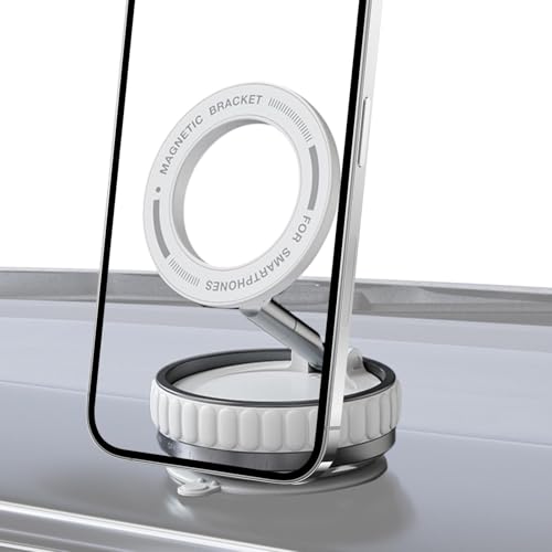 Magnetische Vakuum-Handyhalterung | Faltbare Vakuum-Saugnapf-Halter, Auto-Handy-Ständer, Auto-Wiegen, kabelloser Handy-Ständer für Autos, LKWs, SUVs Magnetische Vakuum-Handyhalterung | Faltbare Vakuum-Saugnapf-Halter, Auto-Handy-Ständer, Auto-Wiegen, kabelloser Handy-Ständer für Autos, LKWs, SUVs von Maciun