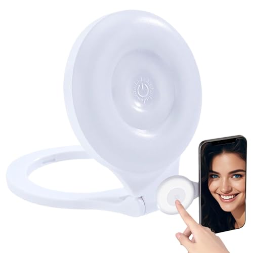 Magnetisches Selfie-Licht, faltbare Handy-Fülllampe, tragbares magnetisches Selfie-Licht für Fotografie, Anrufe, Videokonferenz Magnetisches Selfie-Licht, faltbare Handy-Fülllampe, tragbares magnetisches Selfie-Licht für Fotografie, Anrufe, Videokonferenz von Maciun
