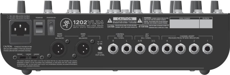 Mackie 1202VLZ4 DJ-Mixer (2040763-01) von Mackie