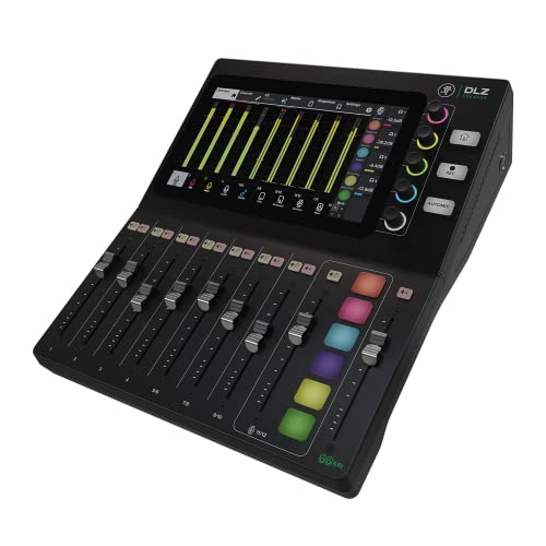 Mackie DLZ Creator - Adaptiver Digitalmischer Mackie DLZ Creator für Podcasting, Streaming und YouTube, mit User-Modi, Mix Agent™ Technologie, AutoMix und Onyx80-Mikrofonvorverstärkern von Mackie