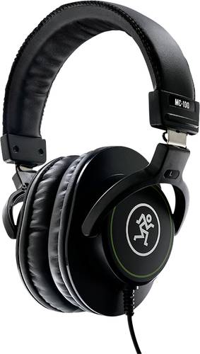 Mackie MC-100 Over Ear Kopfhörer kabelgebunden Schwarz Mackie MC-100 Over Ear Kopfhörer kabelgebunden Schwarz von Mackie