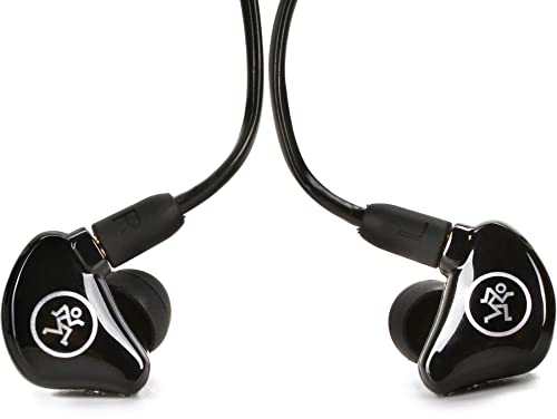 Mackie MP-240 2-Wege-Hybrid-In-Ear-Kopfhörer + Mackie MP-BTA Bluetooth-Empfänger von Mackie