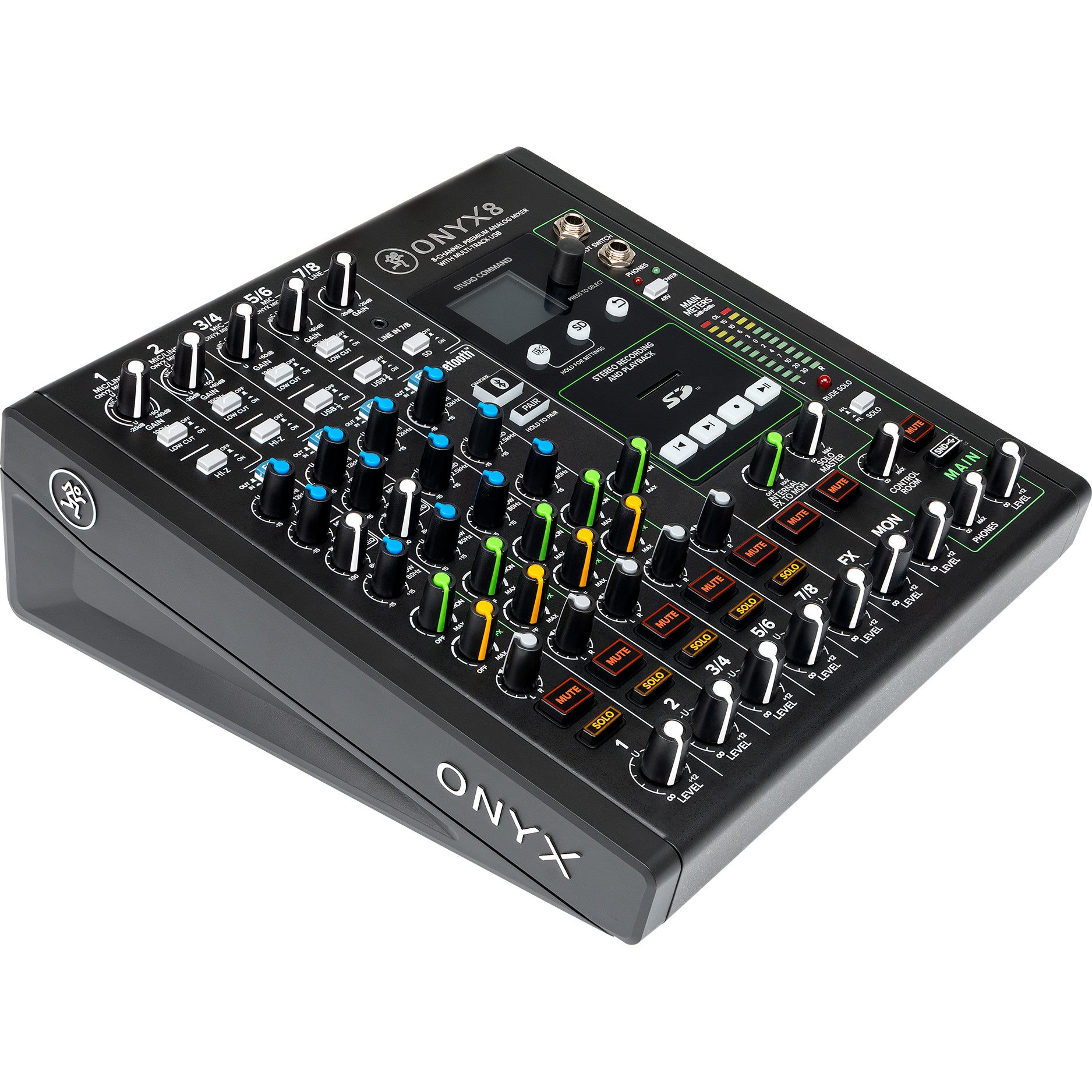 Mackie Onyx8 8-Channel Analogue Mixer Mackie Onyx8 8-Channel Analogue Mixer von Mackie