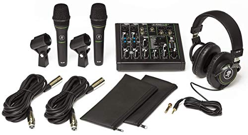 Mackie Performer Bundle: Konsole, 2 Mikrofone, Headset von Mackie