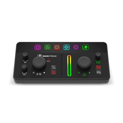 MainStream Komplettes Live-Streaming- und Video-Capture-Interface mit programmierbaren Steuerungstasten MainStream Komplettes Live-Streaming- und Video-Capture-Interface mit programmierbaren Steuerungstasten von Mackie