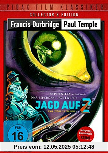 Francis Durbridge: Paul Temple - Jagd auf Z (Paul Temple's Triumph) - Collector's Edition / Hochspannende Durbridge-Verfilmung mit umfangreichem ... Kurzgeschichte (Pidax Film-Klassiker) von Maclean Rogers
