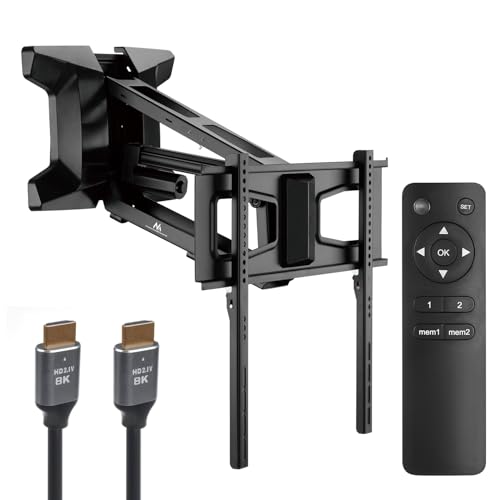 Maclean 37-70" Elektrische TV-Wandhalterung | Inkl. Fernbedienung und HDMI 2.1a Kabel 3m | Höhenverstellung | Zur Montage über dem Kamin | Max. VESA 600x400 | Bis 35kg | MC-891 Maclean 37-70" Elektrische TV-Wandhalterung | Inkl. Fernbedienung und HDMI 2.1a Kabel 3m | Höhenverstellung | Zur Montage über dem Kamin | Max. VESA 600x400 | Bis 35kg | MC-891 von Maclean