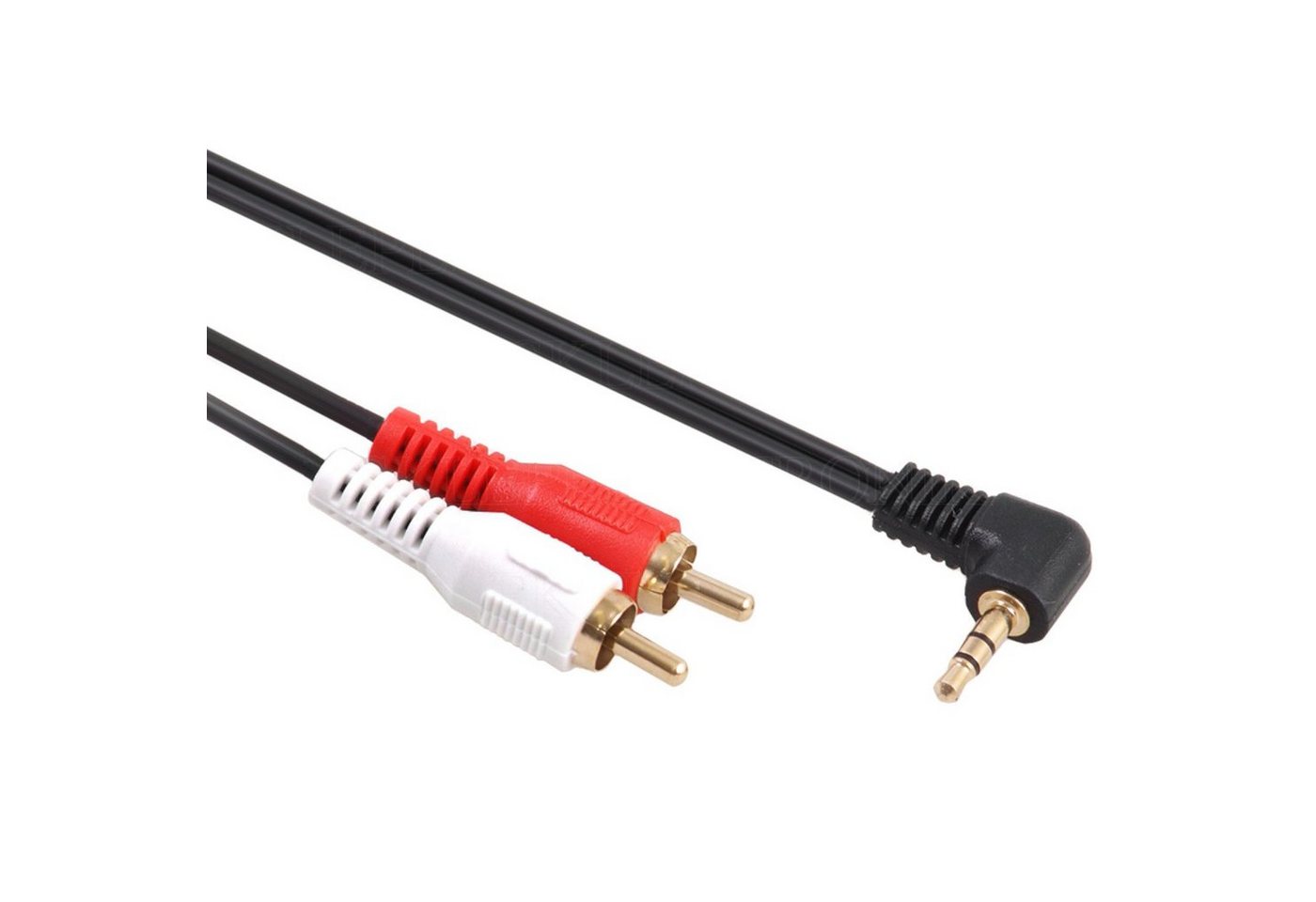 Maclean Audio-Kabel, Cinch, 3,5-mm-Klinke (1500 cm), Cinch-Stecker, RCA auf Klinkenstecker, AUX von Maclean