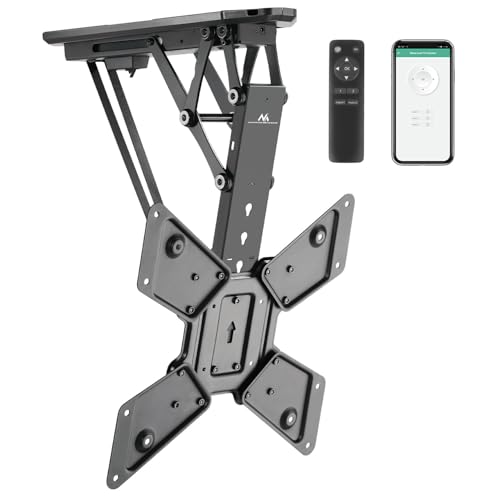 Maclean Elektrische TV-Deckenhalterung | Motorisierte Halterung für 23-55 Zoll | Neigbar 0° bis -75° | Fernbedienung mit Speicherfunktion | Tuya-App-Steuerung | VESA bis 400x400 | Tragkraft 30 kg Maclean Elektrische TV-Deckenhalterung | Motorisierte Halterung für 23-55 Zoll | Neigbar 0° bis -75° | Fernbedienung mit Speicherfunktion | Tuya-App-Steuerung | VESA bis 400x400 | Tragkraft 30 kg von Maclean