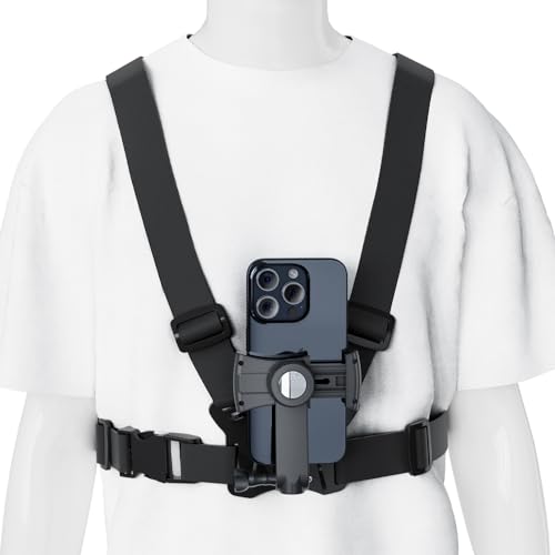 Maclean MC-294 2 in 1 Universal Brustgurt-Halterung für Smartphone und Action-Kamera, Kompatibel mit GoPro Kameras UVM., Handy Sport Halterung Handyhalter, Kamera 360° Drehbar Maclean MC-294 2 in 1 Universal Brustgurt-Halterung für Smartphone und Action-Kamera, Kompatibel mit GoPro Kameras UVM., Handy Sport Halterung Handyhalter, Kamera 360° Drehbar von Maclean