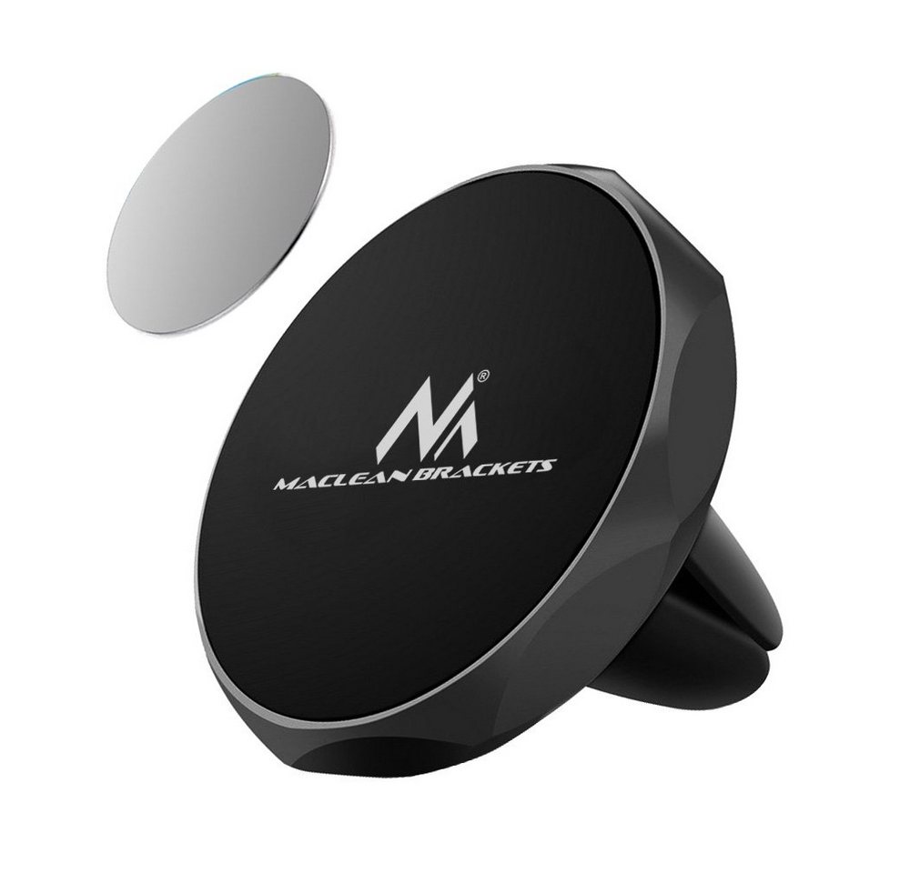 Maclean MC-323 Smartphone-Halterung, (2in1-Funktion fürs Auto und Unterwegs, Magnet-Befestigung) von Maclean