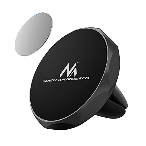 Maclean MC-323 Universal Auto Handyhalterung für Lüftung Magnetischer Telefonhalter KFZ Magnet Smartphone Magnethalterung von Maclean