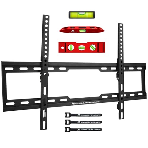 Maclean MC-413 TV Wandhalterung, Universal für 32-80" OLED/QLED/LCD/LED/Plasma Fernseher, max VESA 600x400, Max. Belastung bis 45kg, Neigungsverstellung +0°~-10° Maclean MC-413 TV Wandhalterung, Universal für 32-80" OLED/QLED/LCD/LED/Plasma Fernseher, max VESA 600x400, Max. Belastung bis 45kg, Neigungsverstellung +0°~-10° von Maclean