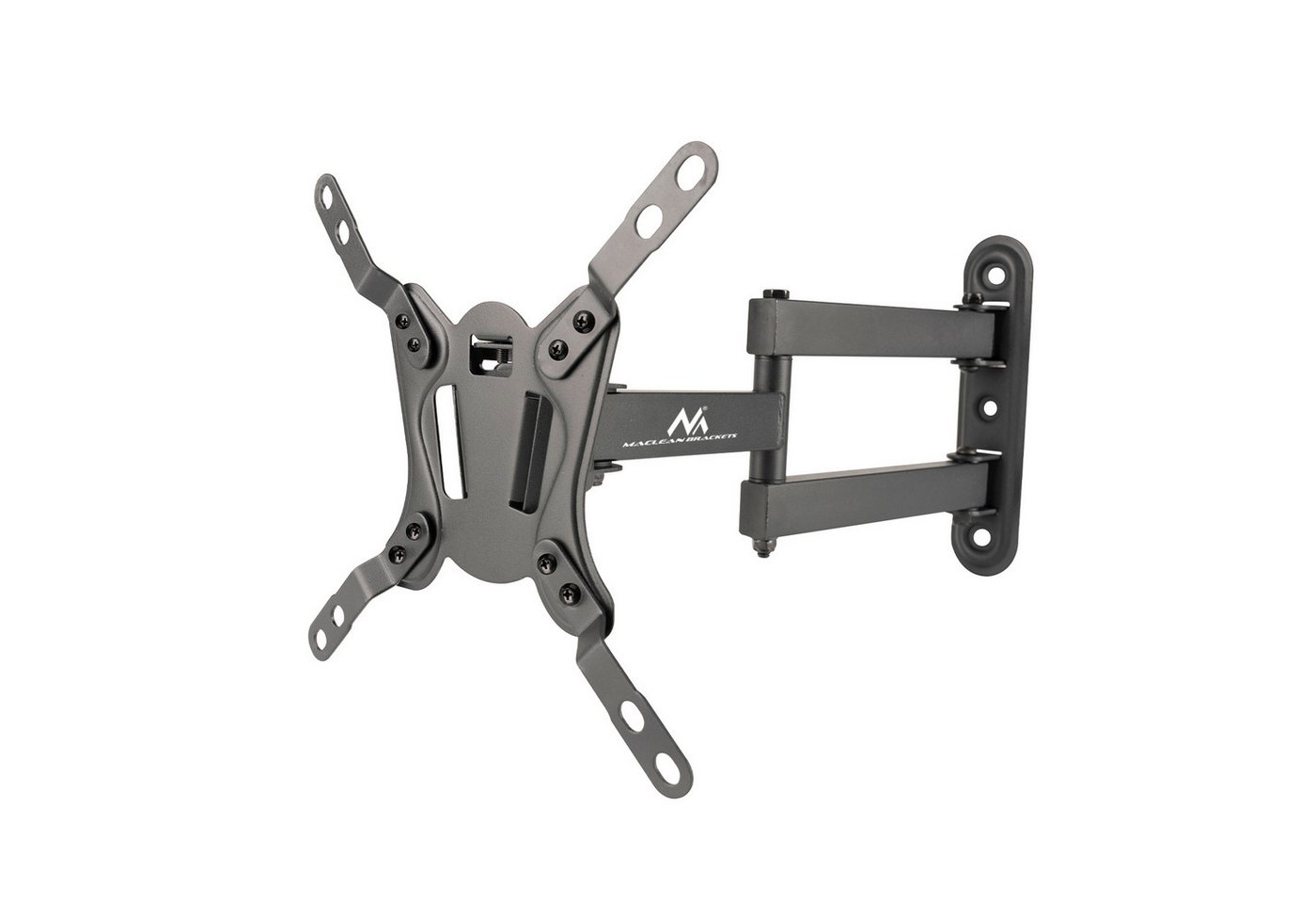 Maclean MC-418 TV-Wandhalterung, (bis 43,00 Zoll, Wandhalterung TV-Aufhänger verstellbar 23-43) von Maclean