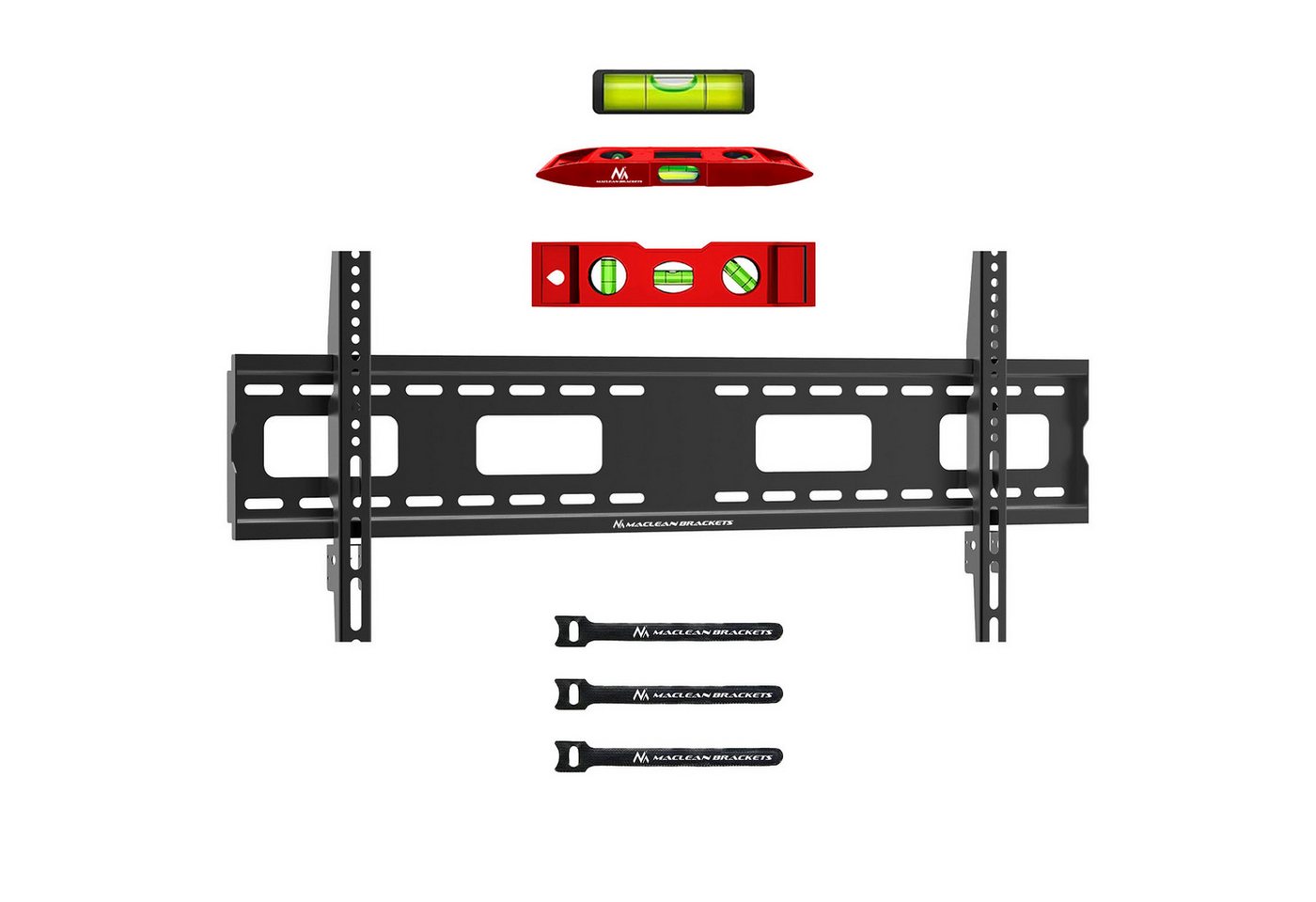 Maclean MC-420 TV-Wandhalterung, (bis 120,00 Zoll, TV Wandhalterung für 43-120'' 120kg) von Maclean