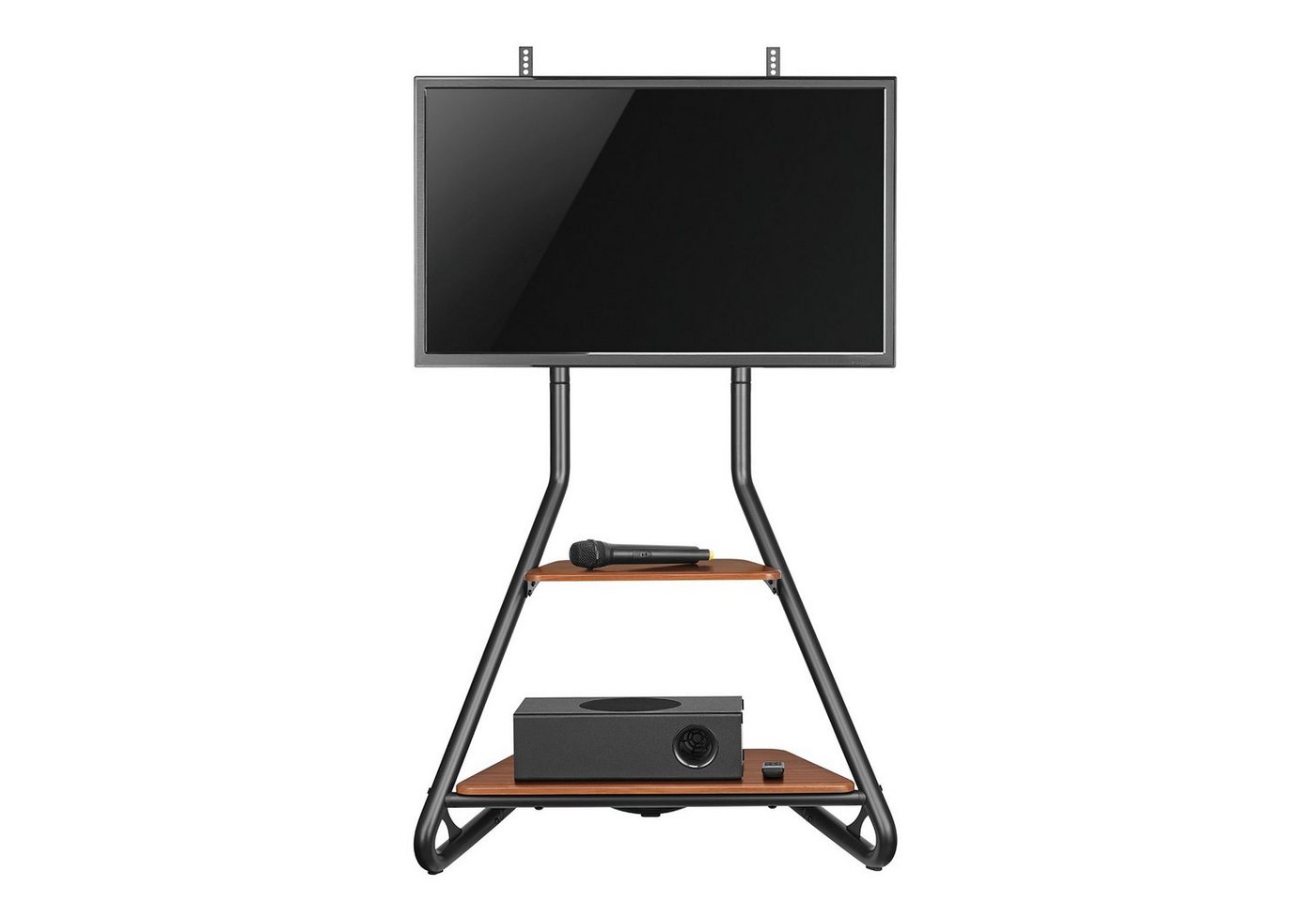 Maclean TV-Ständer MC-455, (bis 75,00 Zoll, Eck-TV-Ständer im Bauhaus-Stil) von Maclean