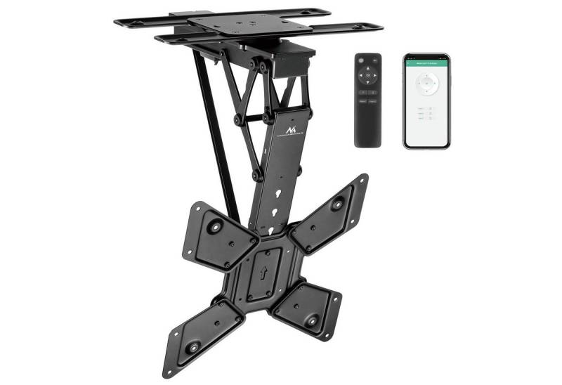 Maclean MC-491 TV-Deckenhalterung, (bis 65 Zoll, Elektrische TV-Deckenhalterung 23-65) von Maclean