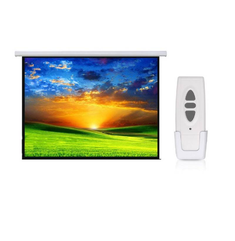 Maclean MC-552 Motorleinwand (Motor Leinwand + Fernbedienung 300 cm x 220 cm 4:3) von Maclean