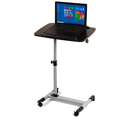 Maclean MC-671 Laptopständer Projektorständer Laptoptisch Notebookständer auf Rollen höhenverstellbar Halterung von Maclean