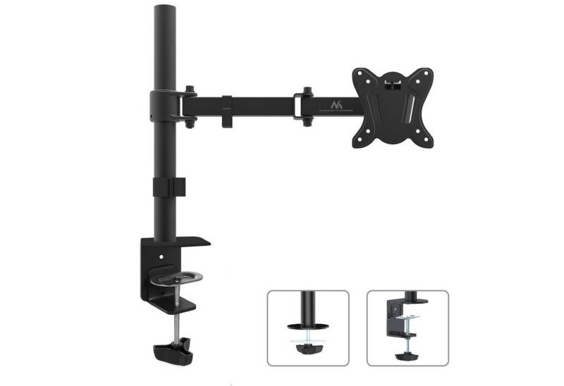 Maclean Monitor-Halterung MC-690, (bis 27,00 Zoll, Tischhalterung 13"-27) von Maclean