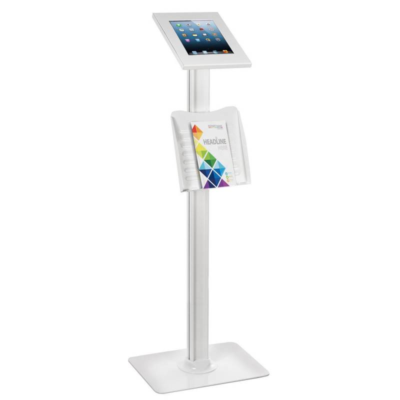 Maclean MC-724 Tablet-Ständer, (bis 10,5 Zoll, Tablet-Werbeständer, Bodenständer IPAD 2 3 4 AIR) von Maclean