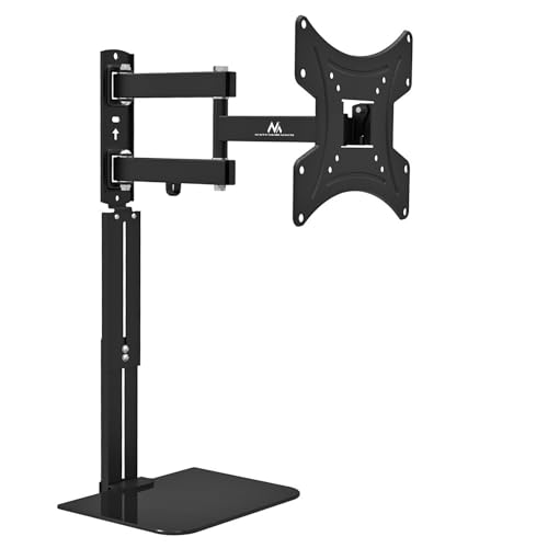 Maclean MC-771A TV Wandhalterung mit Ablage Universal für 23-43" OLED/QLED/LCD/LED/Plasma Fernseher Maximale Belastung bis zu 25 kg, Max. VESA 200x200mm, Glasregal bis 5kg Maclean MC-771A TV Wandhalterung mit Ablage Universal für 23-43" OLED/QLED/LCD/LED/Plasma Fernseher Maximale Belastung bis zu 25 kg, Max. VESA 200x200mm, Glasregal bis 5kg von Maclean