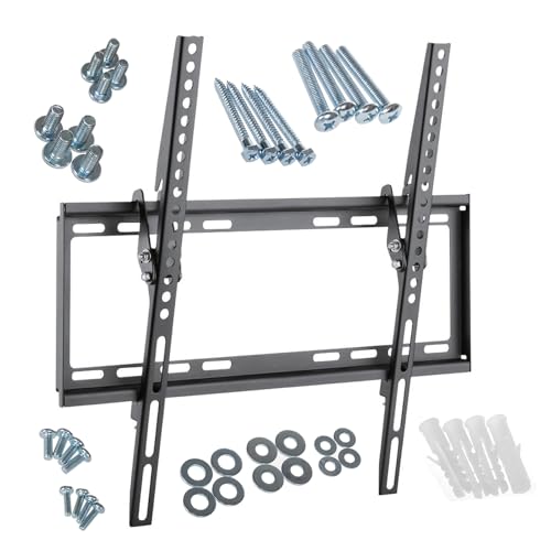 Maclean MC-774 TV Wandhalterung für OLED QLED LCD LED Plasma Fernseher 32-55" bis 35kg Ultra dünn VESA 400x400, Einstellbare Neigung bis zu -8 ° Maclean MC-774 TV Wandhalterung für OLED QLED LCD LED Plasma Fernseher 32-55" bis 35kg Ultra dünn VESA 400x400, Einstellbare Neigung bis zu -8 ° von Maclean