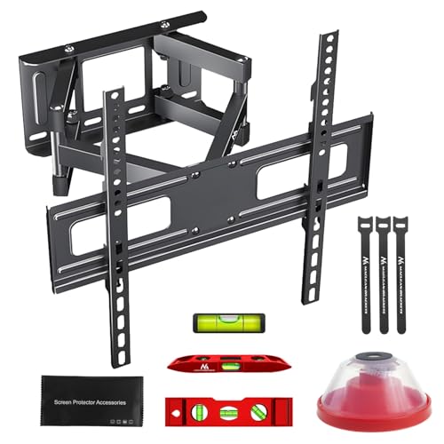 Maclean TV-Wandhalterung für 32-75" Fernseher bis 50 kg | neigbar, schwenkbar, Abstand 80-380 mm | VESA 75x75 bis 400x400 mm, kompatibel mit OLED, QLED, LED, LCD, inkl. Montagezubehör und Wasserwaage Maclean TV-Wandhalterung für 32-75" Fernseher bis 50 kg | neigbar, schwenkbar, Abstand 80-380 mm | VESA 75x75 bis 400x400 mm, kompatibel mit OLED, QLED, LED, LCD, inkl. Montagezubehör und Wasserwaage von Maclean