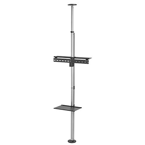 Maclean MC-791N TV Halterung mit Ablage Decken-Bodenbefestigung Teleskophalter OLED QLED LCD LED Plasma Fernseher 37-70 Zoll max. VESA 600x400 bis 30kg Maclean MC-791N TV Halterung mit Ablage Decken-Bodenbefestigung Teleskophalter OLED QLED LCD LED Plasma Fernseher 37-70 Zoll max. VESA 600x400 bis 30kg von Maclean