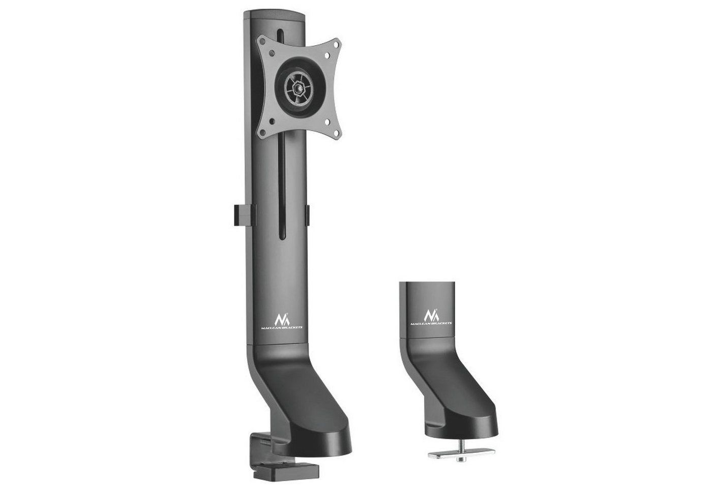 Maclean MC-853 Monitor-Halterung, (bis 32,00 Zoll, Full Motion mit Kabelmanagement von 17" bis 32" Zoll 8kg) von Maclean