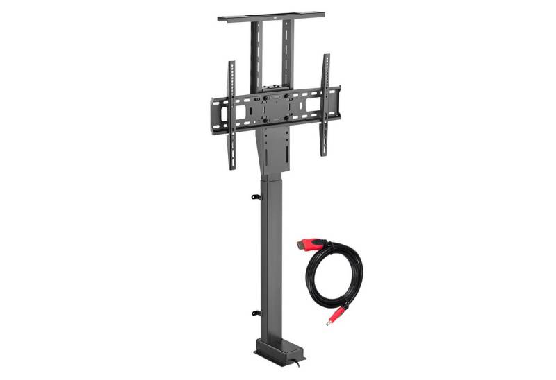 Maclean TV-Standfuß MC-866T, (bis 80 Zoll, Elektrischer Ständer TV-Verlängerung HDMI-Kabel) von Maclean