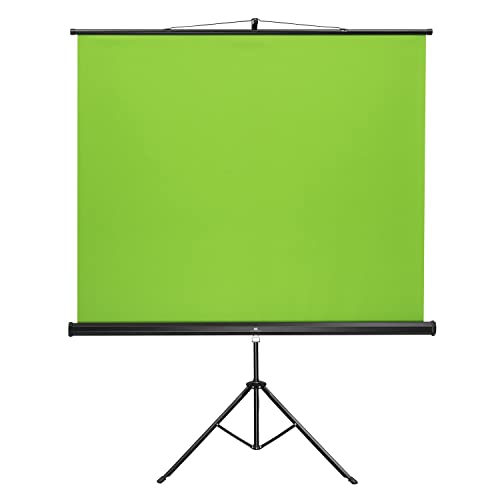 Maclean MC-931 Grüner Hintergrund mit Ständer 92" 150x180cm Greenscreen Fotohintergrund Regulierbare Höhe von Maclean