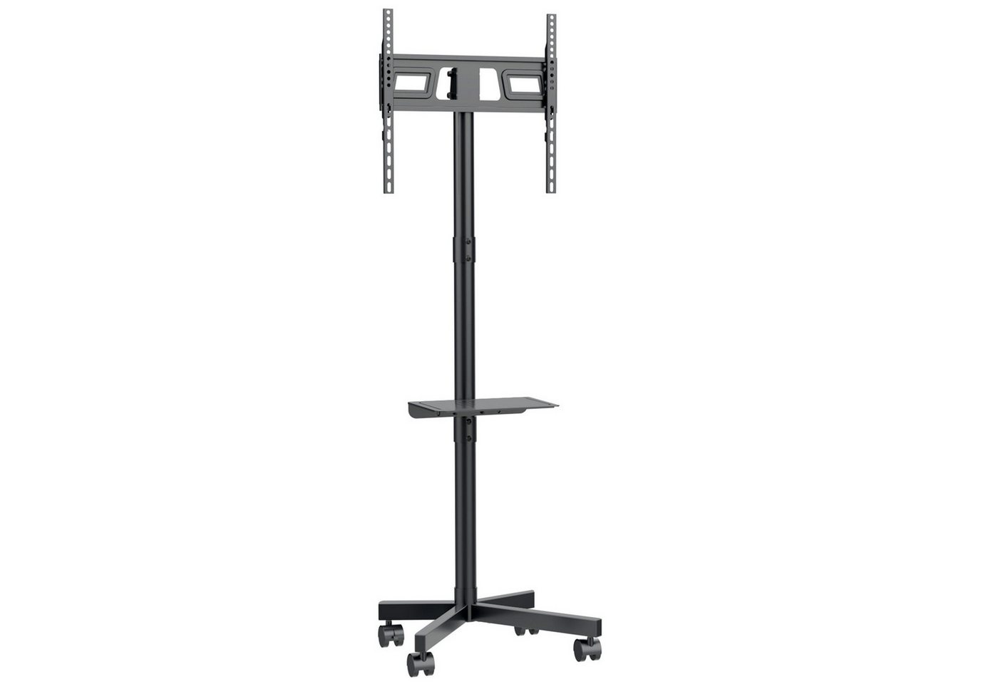 Maclean MC-949 TV-Ständer, (bis 55,00 Zoll, 1-tlg., Mobiler TV-Ständer mit Rollen 32-55'' 25kg) von Maclean