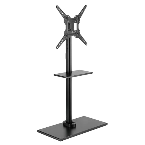 Maclean MC-972 TV-Bodenständer mit Ablage. Universal für 23-55" OLED/QLED/LCD/LED/Plasma Fernseher. Belastung bis 35kg, Stand, Max. Vesa 400x400mm Maclean MC-972 TV-Bodenständer mit Ablage. Universal für 23-55" OLED/QLED/LCD/LED/Plasma Fernseher. Belastung bis 35kg, Stand, Max. Vesa 400x400mm von Maclean