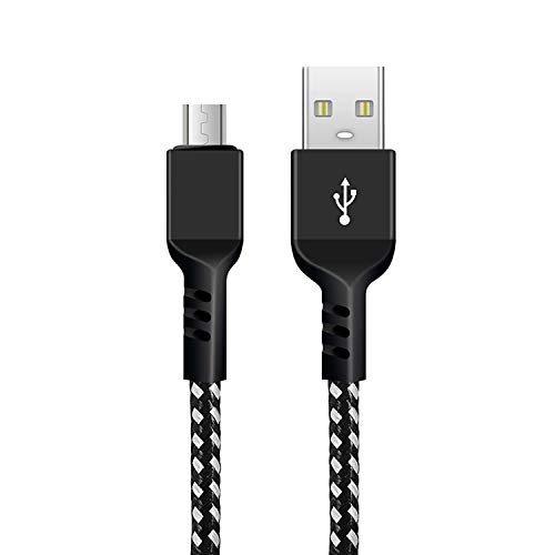 Maclean MCE473 USB zu MicroUSB-Kabel USB Ladekabel 1m Fast Charge 5V/2.4A Datenkabel Schnellladekabel High Speed Nylon Geflochten Anschlusskabel Datenübertragung (USB zu MicroUSB 1m) von Maclean