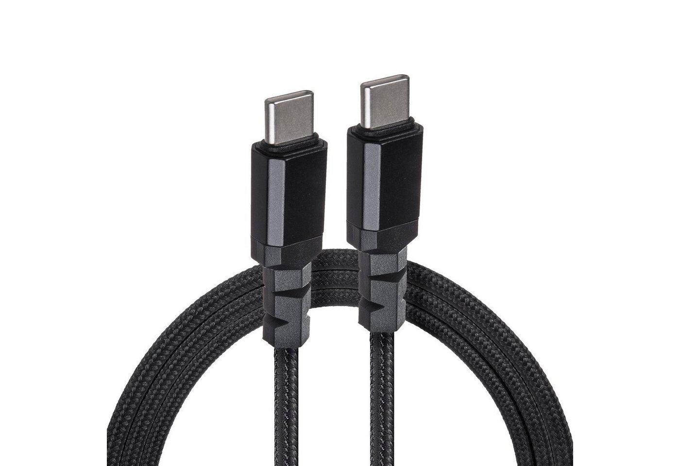 Maclean MCE491/MCE492 USB-Kabel, USB-C, (200 cm), Kabel 2x USB-C 100W 5A POWER DELIVERY von Maclean