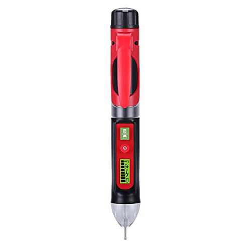 Maclean MCE645 Berührungsloser Spannungsprüfer mit Display und Taschenlampe Einstellbare Empfindlichkeit 12V-1000V/48V-1000V AC Stromprüfer Batteriebetrieben Maclean MCE645 Berührungsloser Spannungsprüfer mit Display und Taschenlampe Einstellbare Empfindlichkeit 12V-1000V/48V-1000V AC Stromprüfer Batteriebetrieben von Maclean
